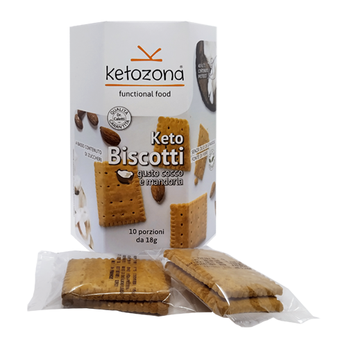 Keto Biscotti (Burro e Vaniglia, Cocco e Mandorla, Cannella)
