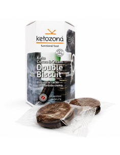 Galleta Doble Keto Cacao Y Crema