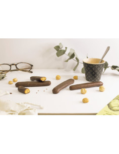 Ketozona Choco KetoSticks, bastoncini ricoperti di cioccolato ad alto contenuto di fibre. 2