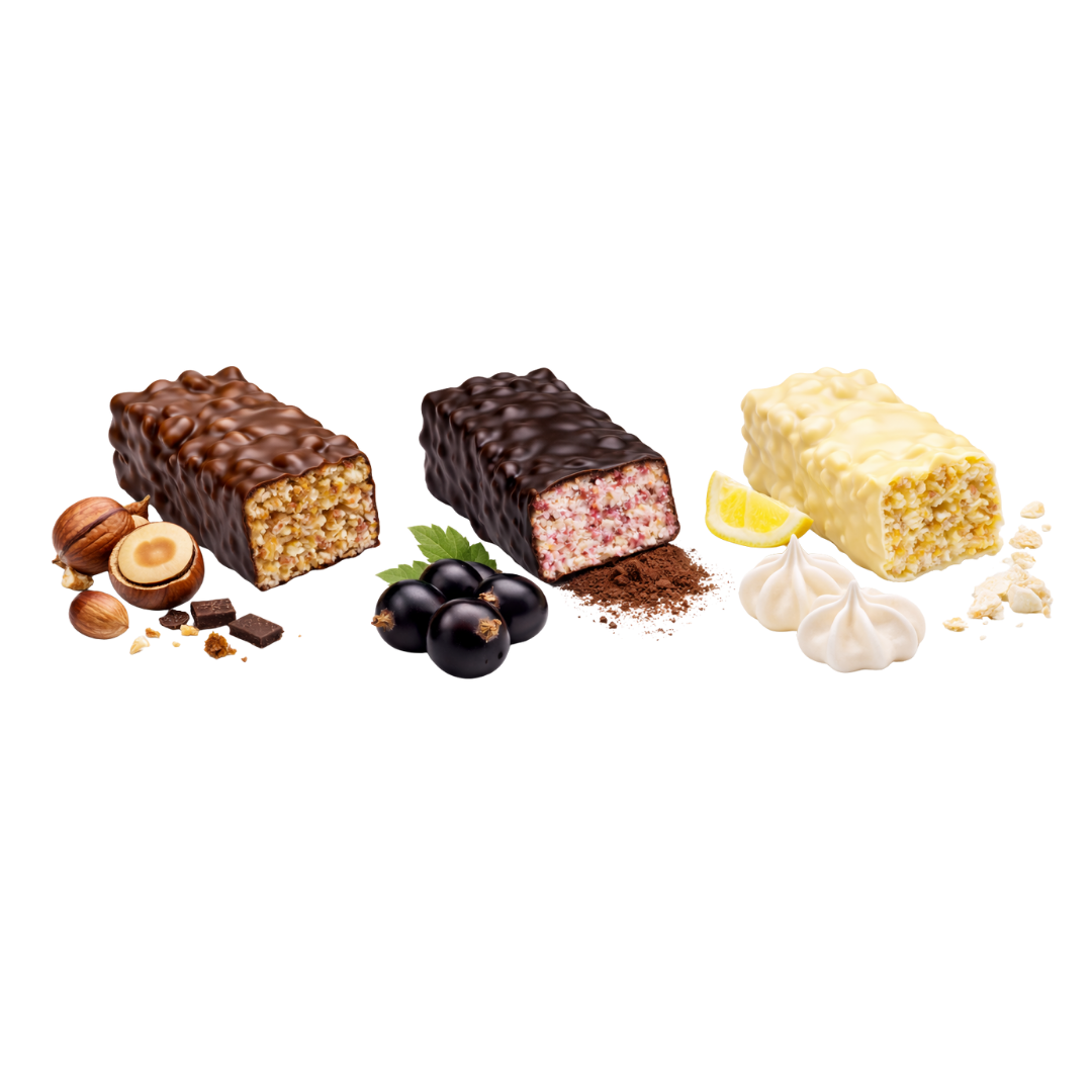 Barrette proteiche Ketozona cremose e croccanti