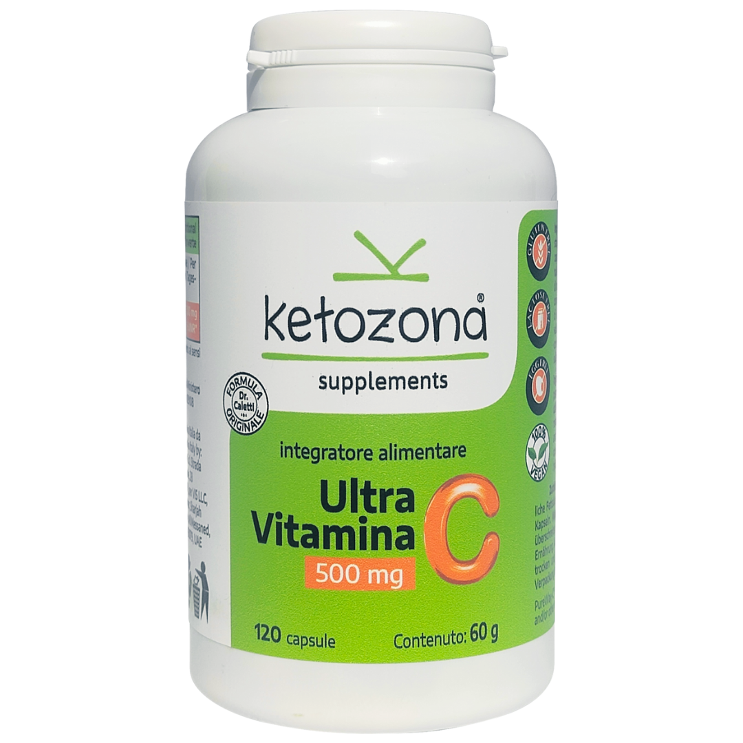 Ultra Vitamina C 120 capsule Ketozona